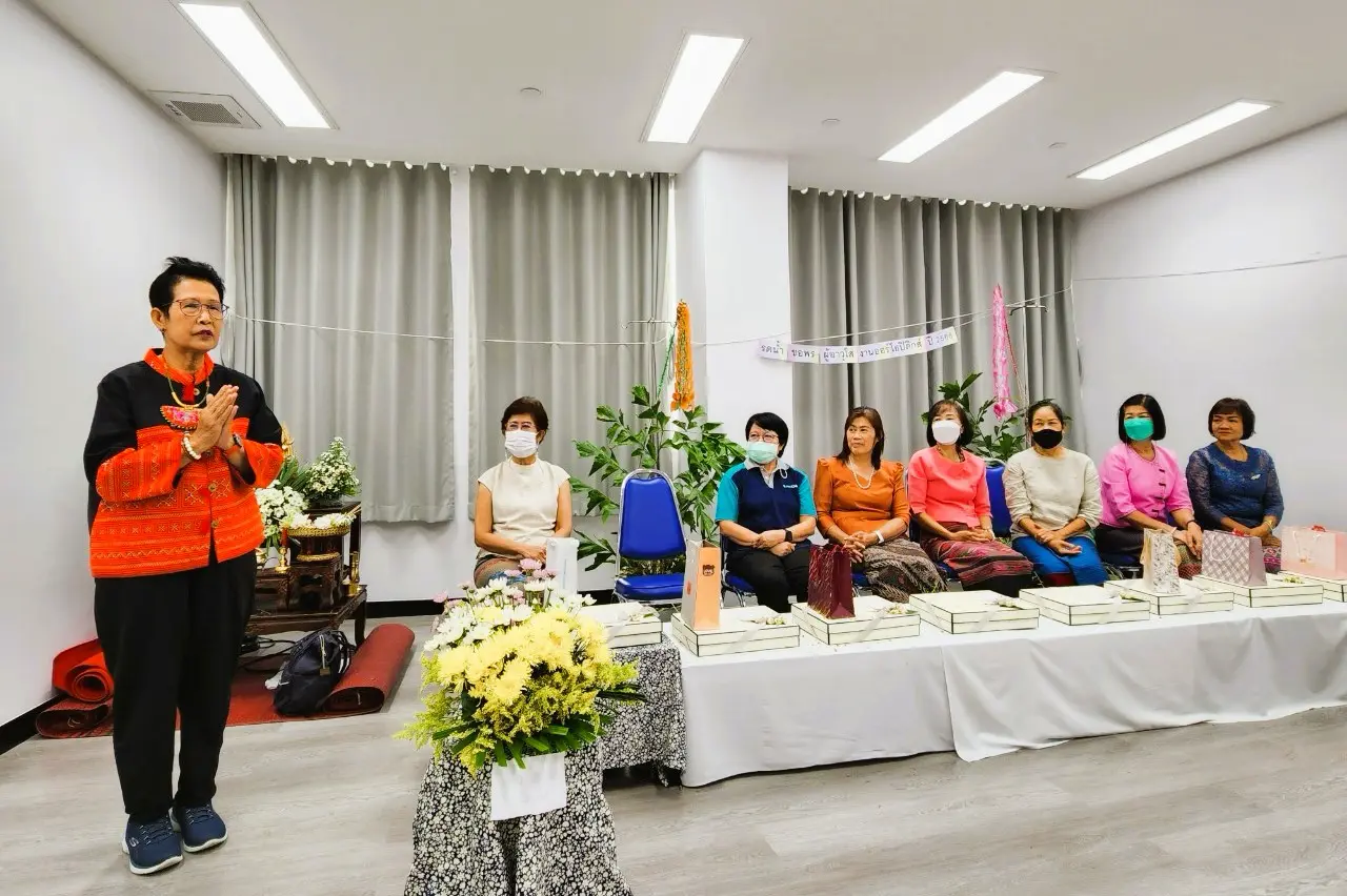 พิธีสระเกล้าดำหัวเพื่อคารวะพี่อาวุโส ปี2566